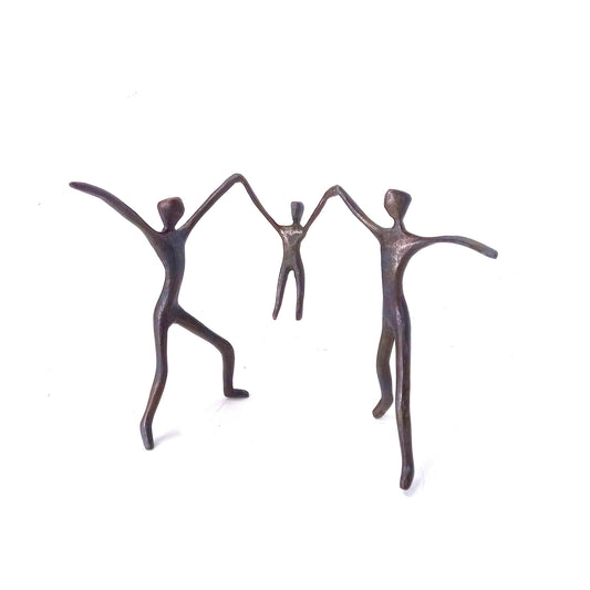 Escultura Infância com Menino